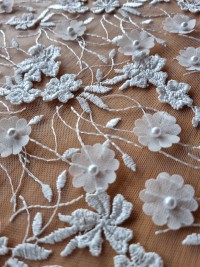 Beaded lace